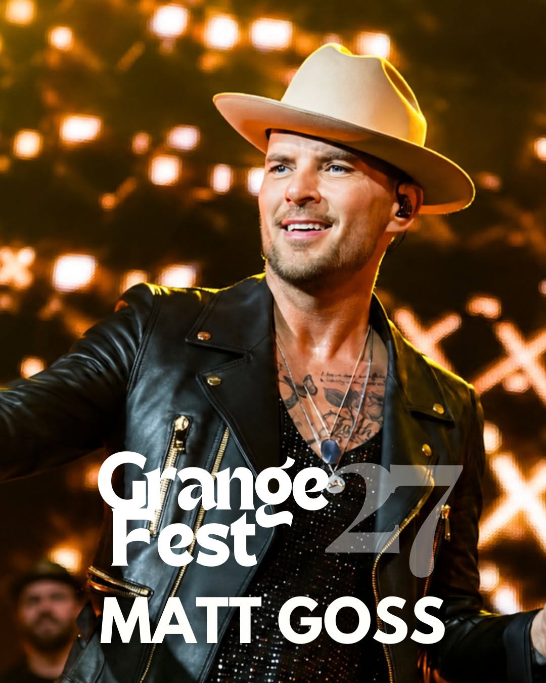 Matt Goss, headliner at Grange Fest 2027