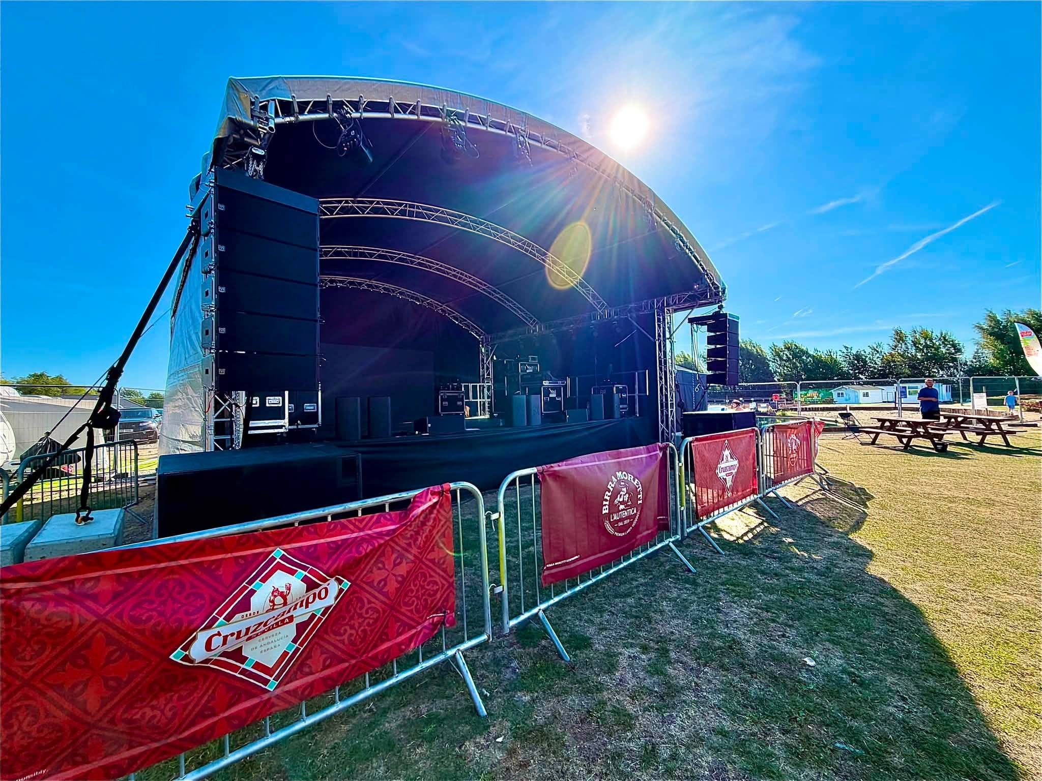 Grange Fest outdoor stage